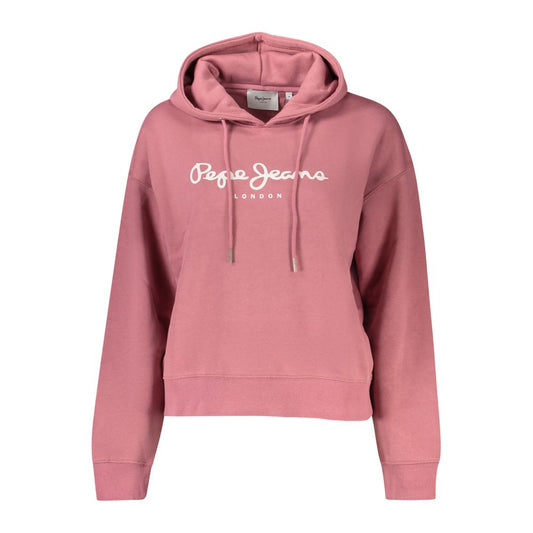 Pepe Jeans Pink Cotton Women Sweater PE-39430-XS