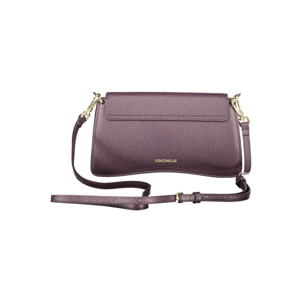 Coccinelle Purple Leather Women Handbag CO-39563