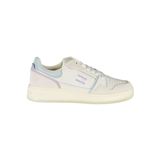Tommy Hilfiger White Leather Women Sneaker