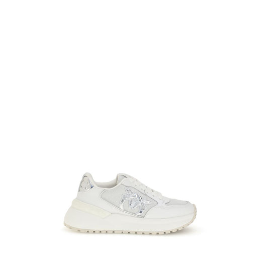 PINKO Logo and mirrored detail Sneakers PI-SS0055P104Z1BMESHWHITE-EU36/US6
