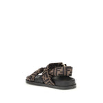 Fendi FF satin Sandals FE-8X8772AE7SF0R7V-EU38/US8