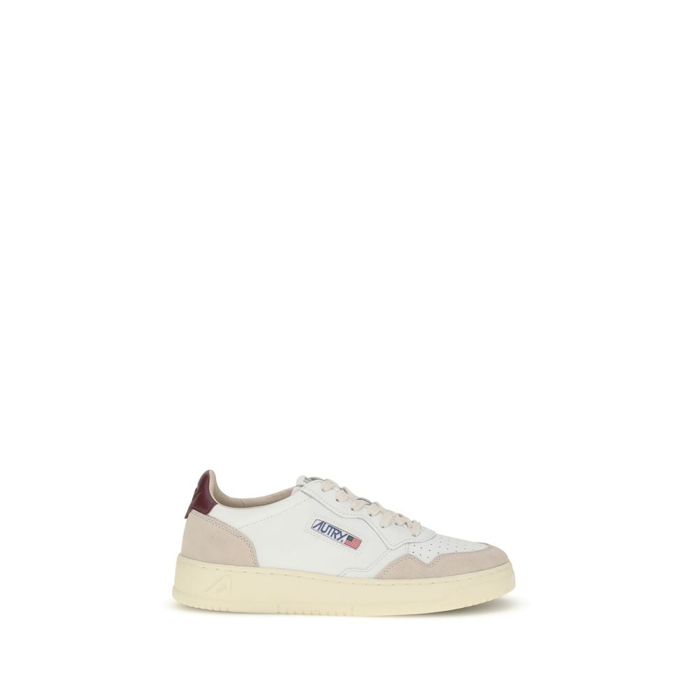 Autry Medalist Low Sneakers AU-AULMLS03WHTBURGUND-EU41/US8