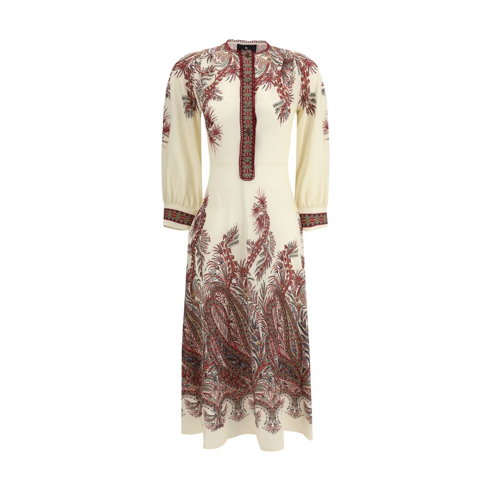 Etro Multicolor Polyester Casual Dress