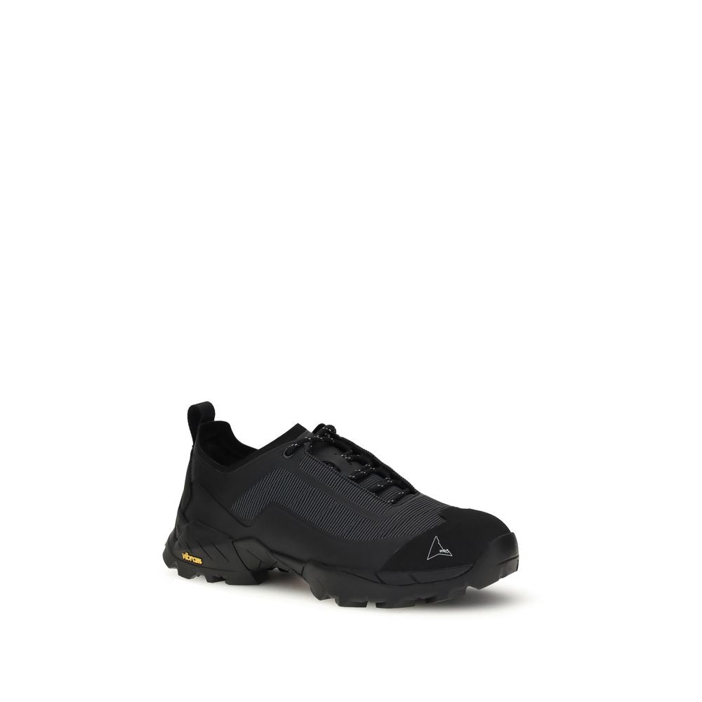 ROA Black Polyamide Athletic Sneakers