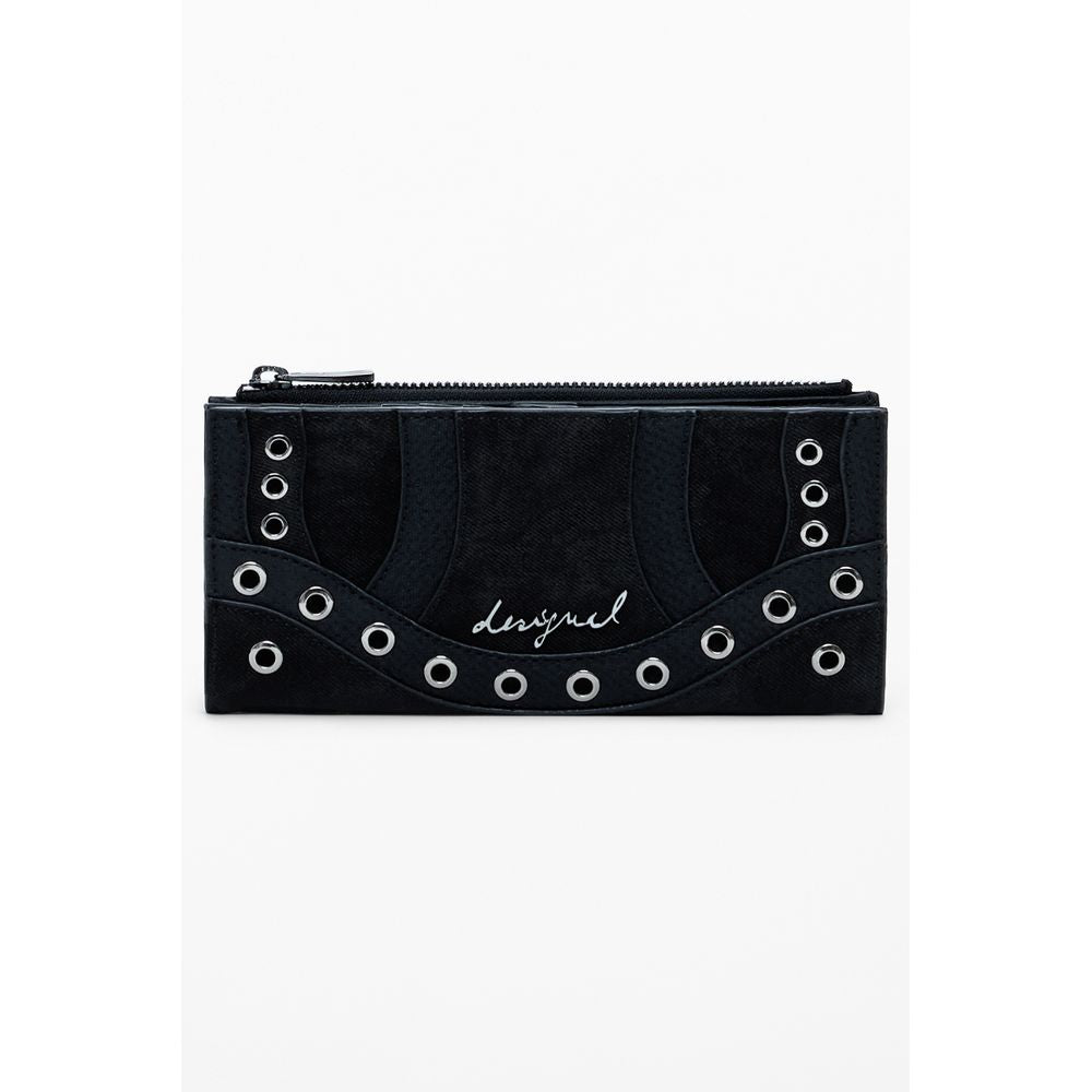 Desigual Black Polyethylene Women Wallet