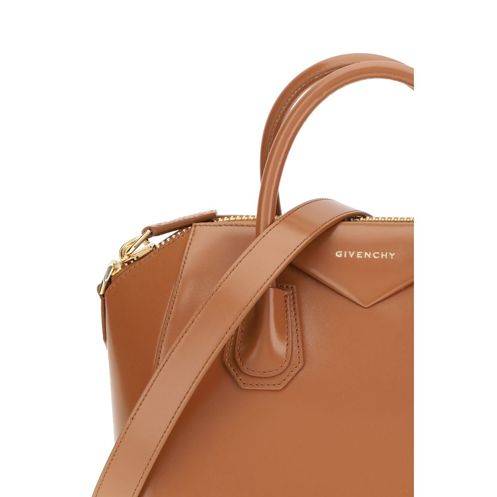 Givenchy Brown Calf Leather Bos Taurus Handbag