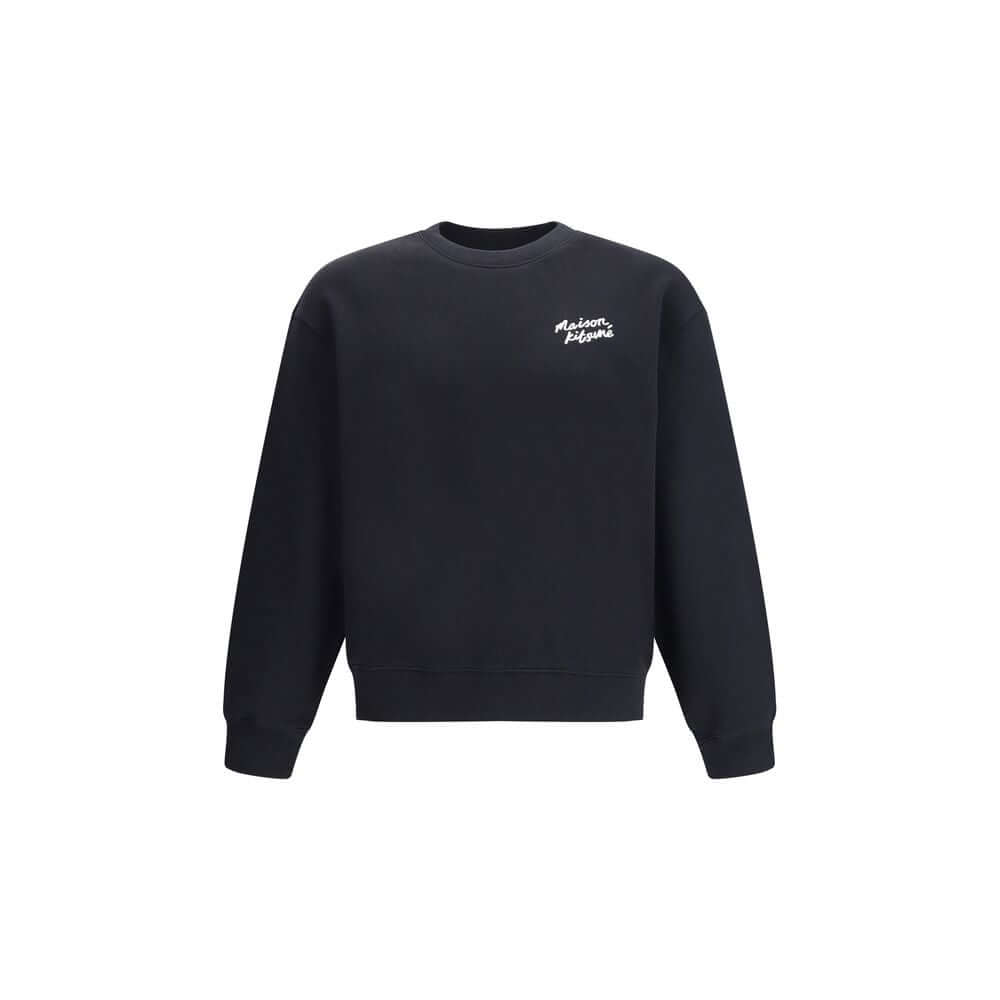 Maison Kitsuné Black Cotton Sweatshirt