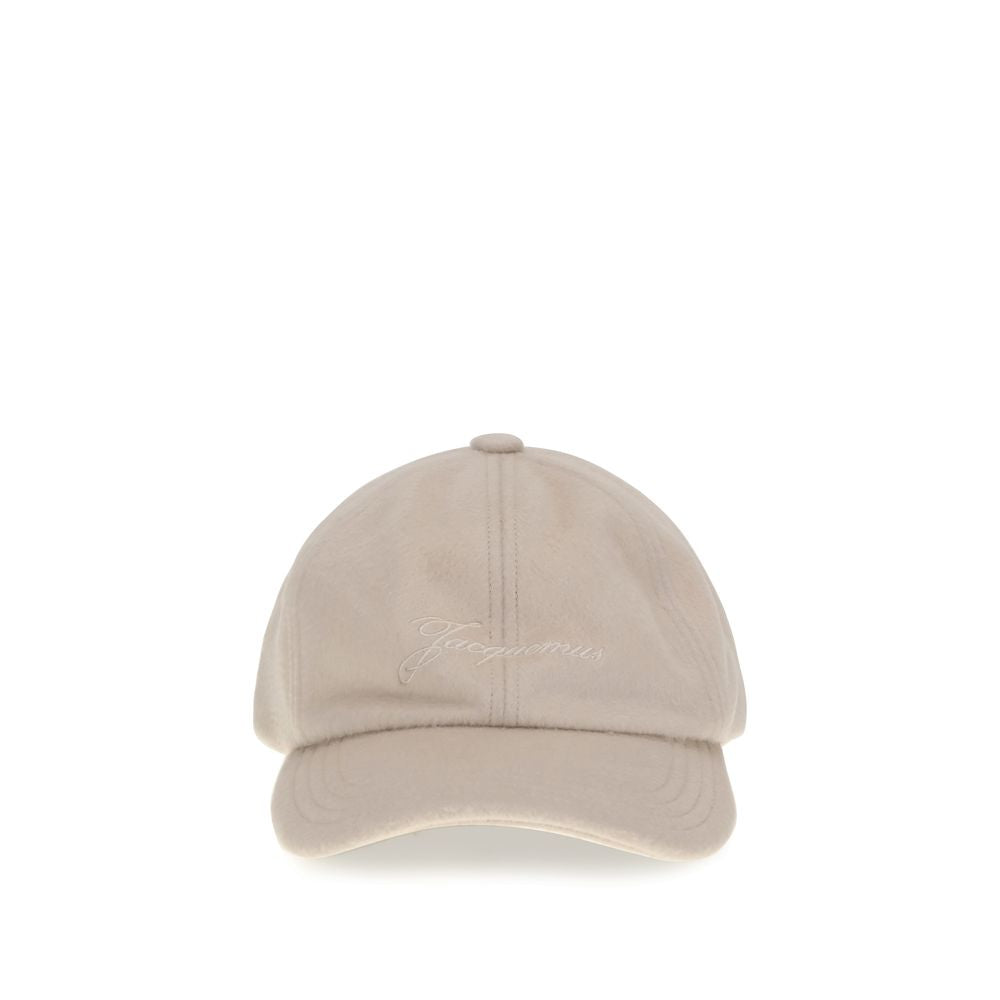Jacquemus Beige Wool Cap (Baseball Hat)