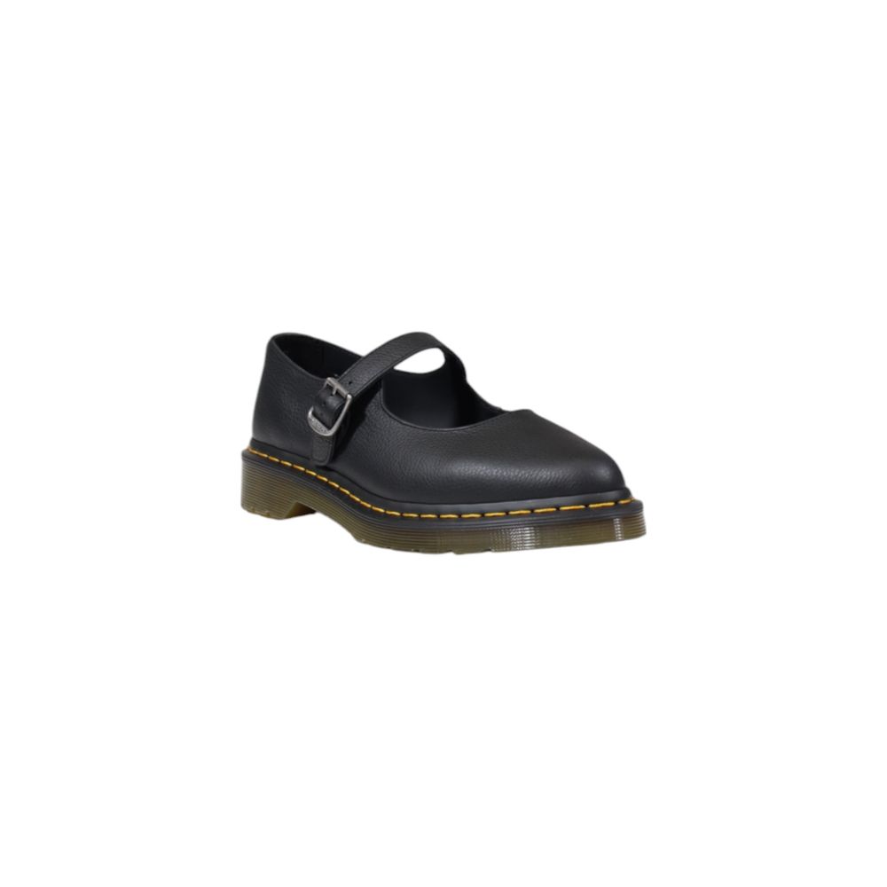 Dr. Martens Black Leather Platform Pumps