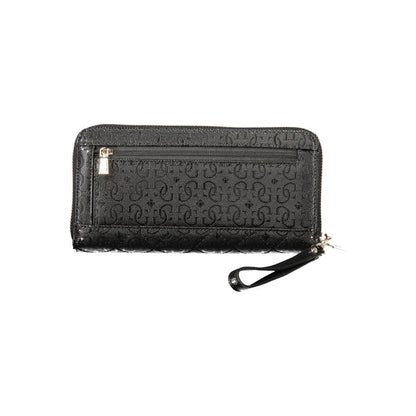 Guess Jeans Black Polyethylene Women Wallet