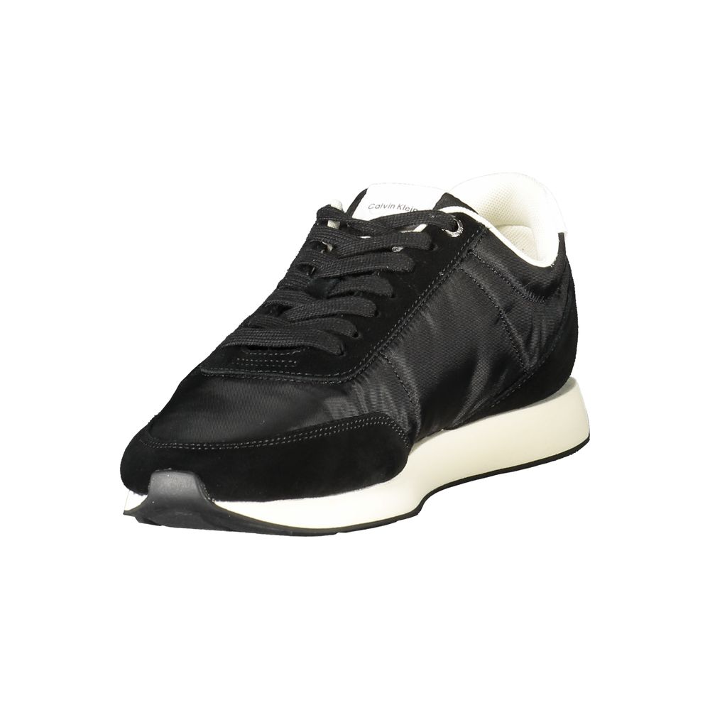 Calvin Klein Black Polyester Sneaker