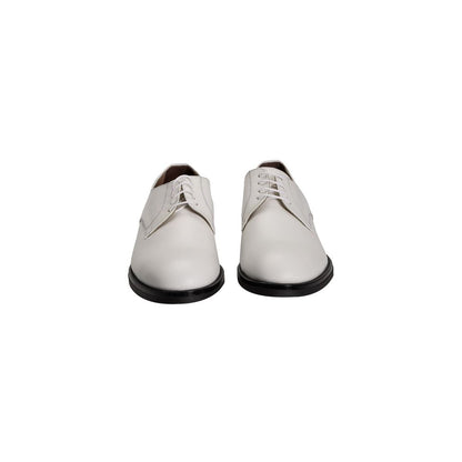 Roberto Pepe Luxury White Calfskin Loafer