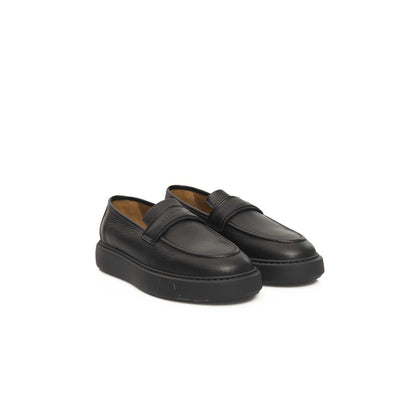 Cerruti 1881 Black Cowhide Loafer