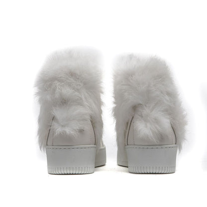 Mr&Mrs Italy White Cotton Sneaker