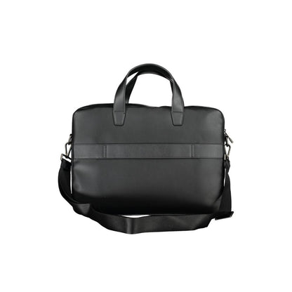 Tommy Hilfiger Black Polyethylene Handbag