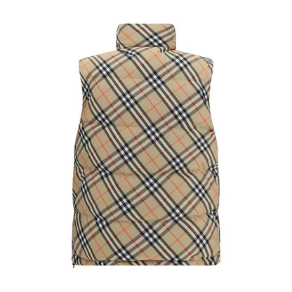 Burberry Black Polyester Sleveless Jacket
