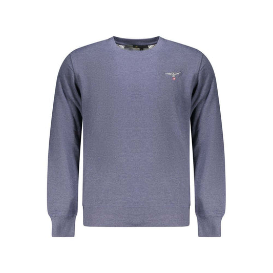 Accademia Militare Blue Cotton Men Sweater