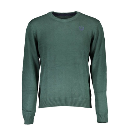 Gianmarco Venturi Green Cotton Sweater