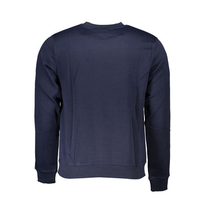 Gianmarco Venturi Blue Cotton Sweatshirt