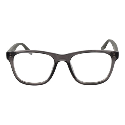Converse Gray Acetate Glasses (Frames), men's full-rim square style with gray acetate frame, demo plastic lenses, size 53-18-145.