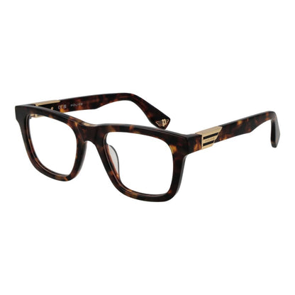 Police Brown Cellulose Acetate Glasses (Frames)