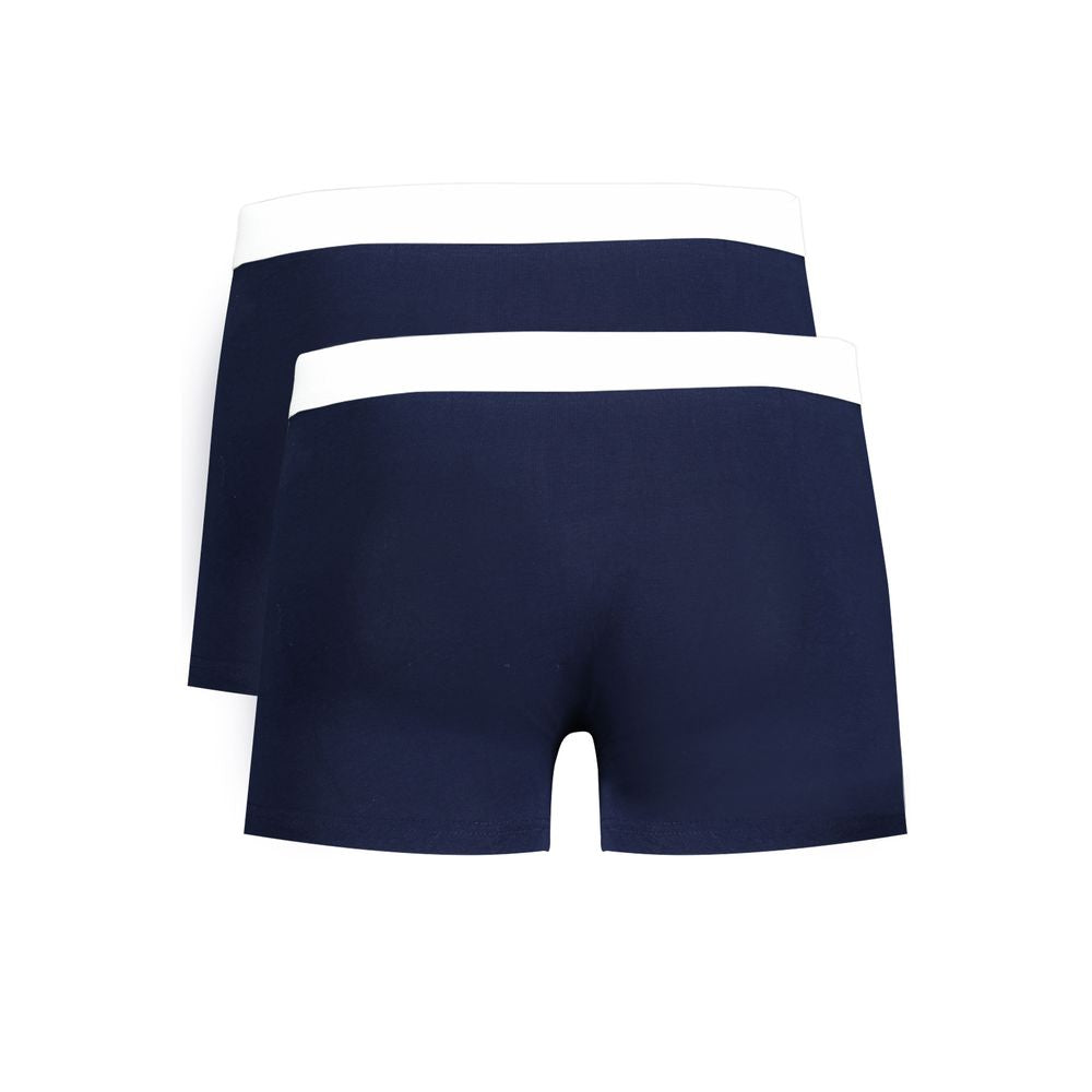 Trussardi Blue Cotton Underwear