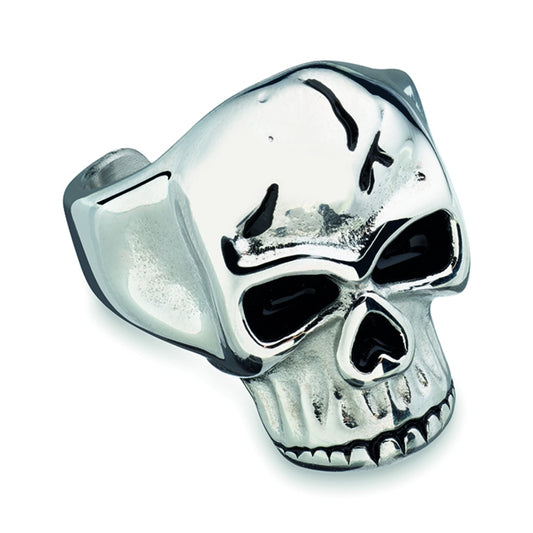 AN JEWELS JEWELRY Mod. AA.R255S-10 silver skull ring design