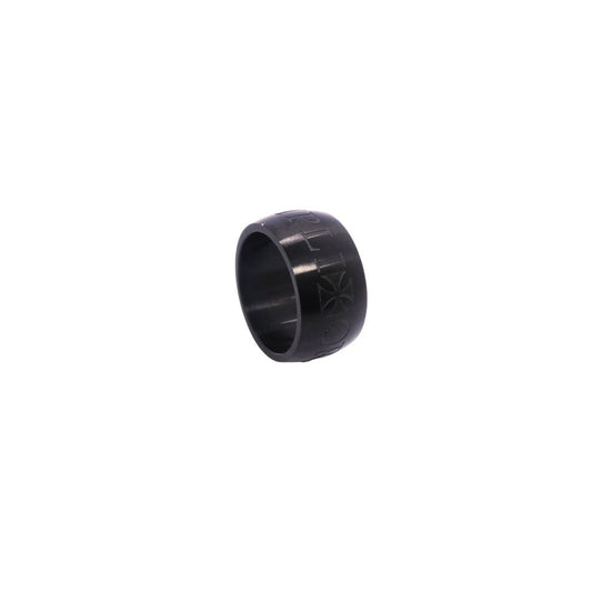 AN JEWELS JEWELRY Mod. AA.R260BBK-10, black engraved ring