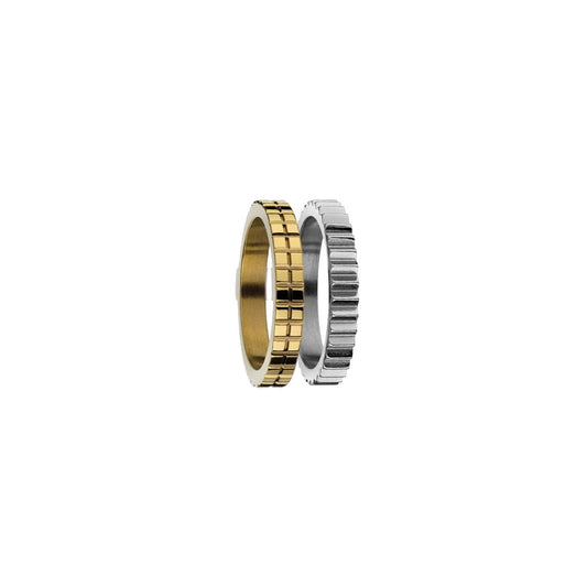 AN JEWELS JEWELRY Mod. AR.R2NS03SY-9 featuring two-tone rings