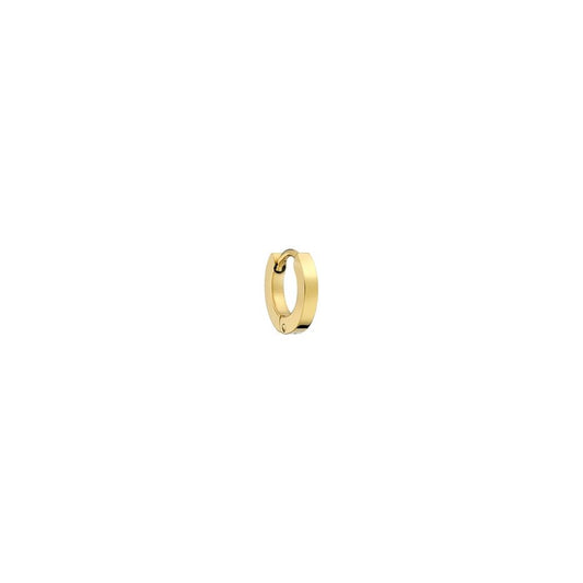 Gold hoop earring from AN JEWELS JEWELRY Mod. AS.PH07Y collection, elegant and simple design.