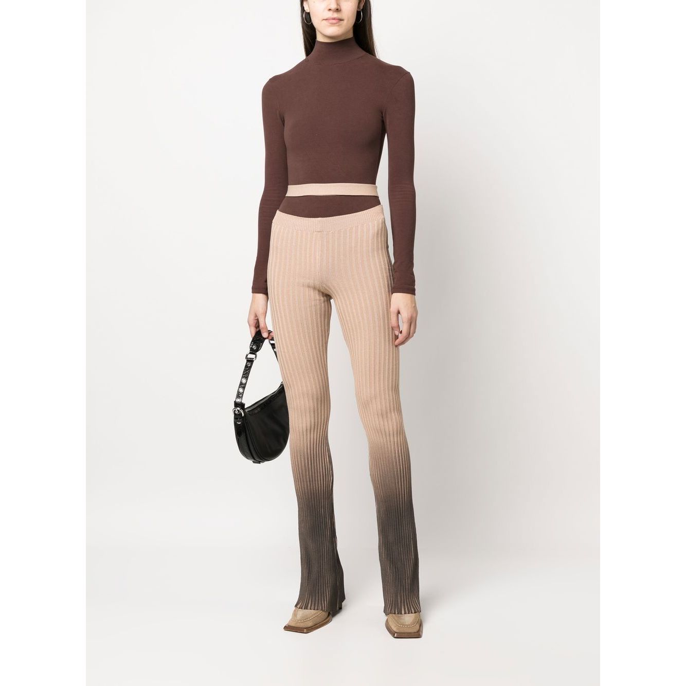 ANDREĀDAMO Andrea Adamo Trousers Brown