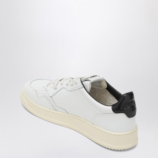 AUTRY Medalist trainer in white/black leather and suede LDin,Men,Men > Shoes,Men > Shoes > Sneakers,Trending,Yes Eu AULMML02/R_AUTRY-ML02_600