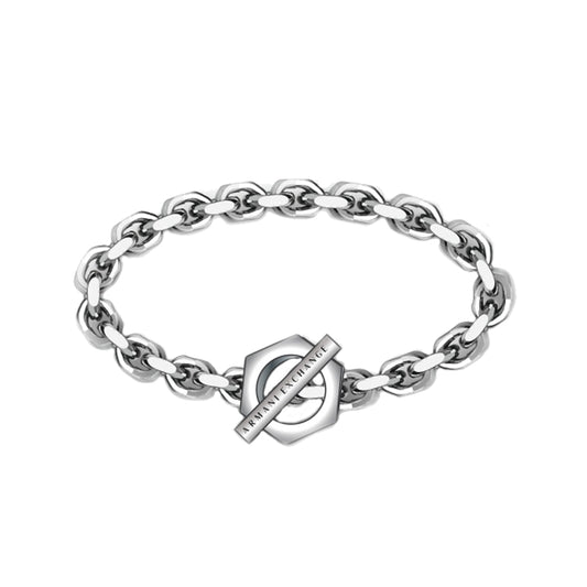 A|X ARMANI EXCHANGE JEWELS Mod. CLASSIC bracelet for gents in SS with official box packaging.