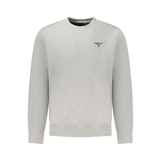 Accademia Militare Gray Cotton Men's Sweater
