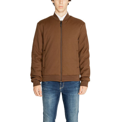 Antony Morato Brown Polyester Bomber