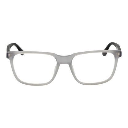 BMW White Acetate Glasses (Frames) for men, full-rim style, rectangle shape, 55-17-145 size, acetate material, includes branded case.