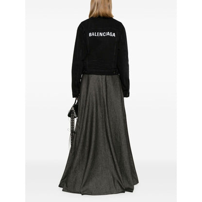 Balenciaga Coats Black Jackets