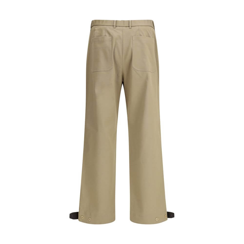 Brioni Beige Cotton Cargo Pants