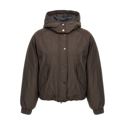 Brunello Cucinelli Coats Brown Jackets