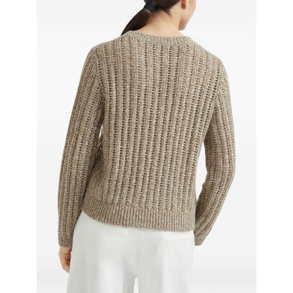 Brunello Cucinelli Dazzling Rib sweater in Soft wool, cashmere and mohair Topwear