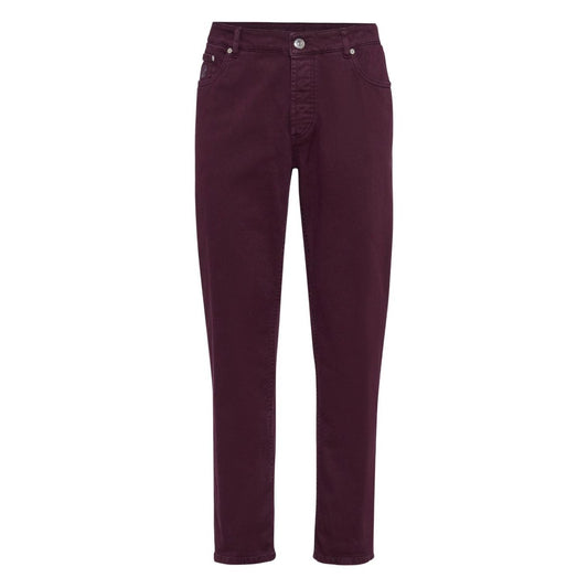 Brunello Cucinelli Logo-patch jeans Trousers