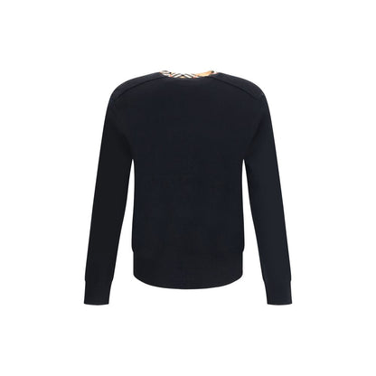 Burberry Black Wool Sweatshirt