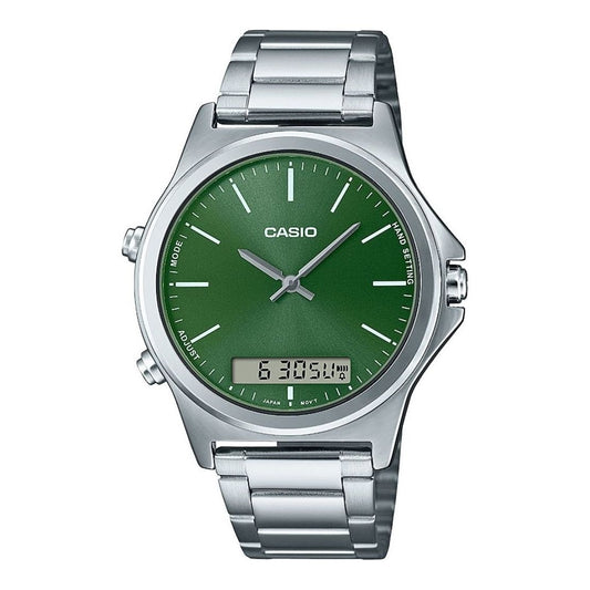 CASIO COLLECTION Mod. ANA-DIGIT ALARM - FOREST GREEN