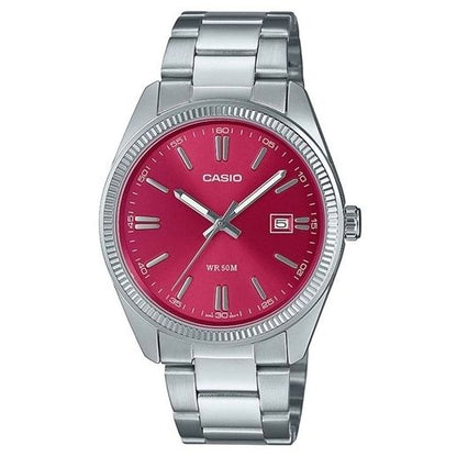 CASIO COLLECTION Mod. DATE - CHERRY RED