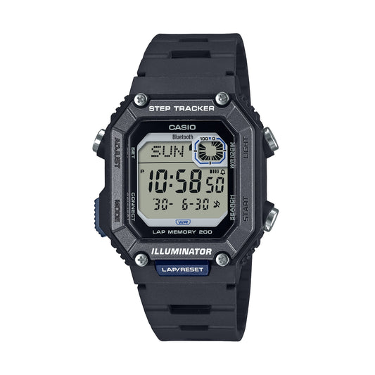 CASIO COLLECTION Mod. STEP TRACKER LAP 200 - BLACK WATCHES