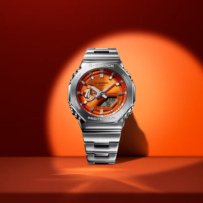 CASIO G-SHOCK Mod. OAK G-STEEL VIVID ORANGE WATCHES