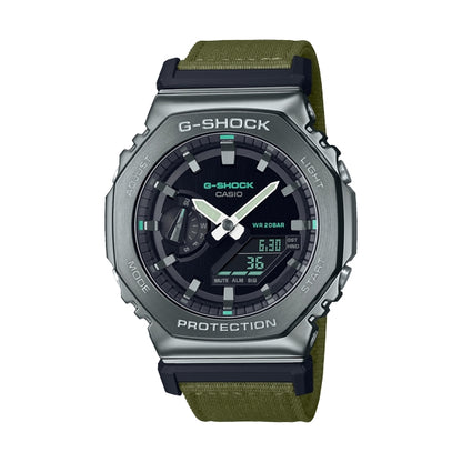 CASIO G-SHOCK Mod. OAK METAL COVERED - UTILITY SERIE KHAKI GREEN WATCHES