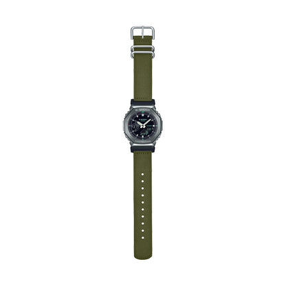CASIO G-SHOCK Mod. OAK METAL COVERED - UTILITY SERIE KHAKI GREEN WATCHES