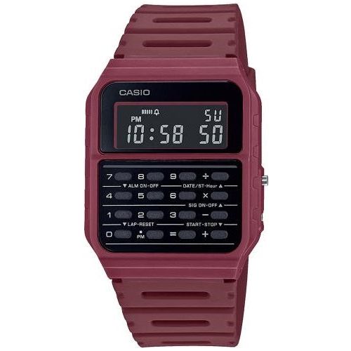 CASIO VINTAGE Mod. CALCULATOR EDGY COLLECTION - RED ***SPECIAL PRICE*** WATCHES