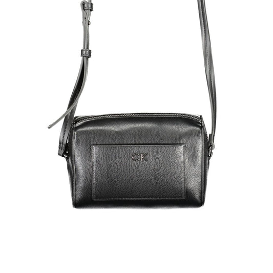 Calvin Klein Nero Poliuretano Donna Shoulder Bag